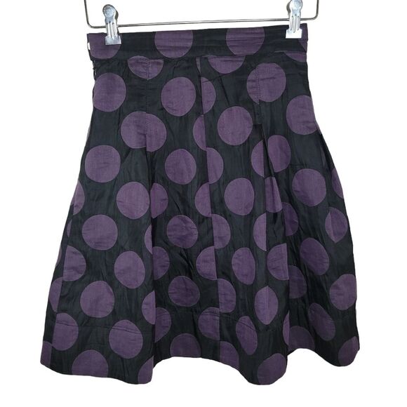 Corey Lynn Calter Anthropologie polka-dot skirt size 2 - Picture 2 of 6